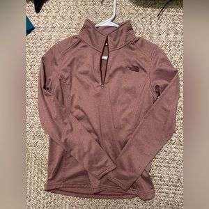 North face quarter zip pullover.